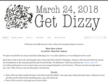 Tablet Screenshot of dizzydaze.com
